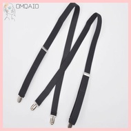 OMQAIO Adjustable Elastic Trouser Strap Clamp Dacron Solid Color Trouser Belt Clip Portable Multipurpose Belt Clamp