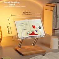 Epo Acrylic Reading Stand Invisible Book Holder Adjustable Height Childrens Transparent Desktop Stor