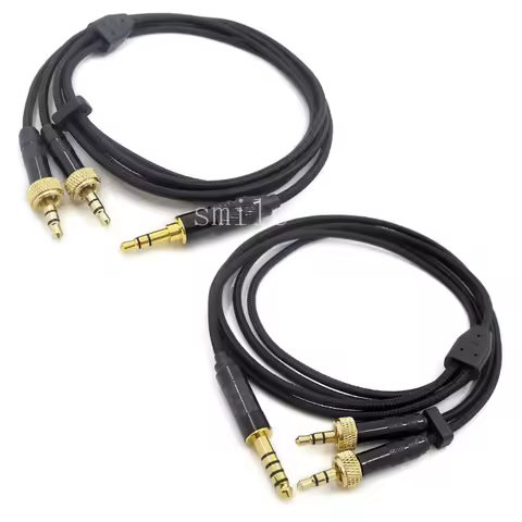 Repalacement 4.4mm 3.5mm Upgrade Audio Headphone Cable for Sony MDR-Z7 Z1R Z7M2 Headset Phone PC Com