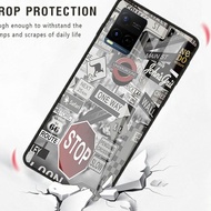 Most Popular.. VIVO Y21 Y21s 2021 Glass Softcase - VIVO Y21 Y21s 2021 Mobile Phone Casing [ S06 ].