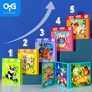 On The Go Mall 3-in-1 Progressive Learning Puzzle Set for Kids-Fun Educational Brain Builder