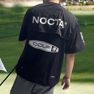 NOCTA GOLF聯名DRAKE高爾夫運動球衣夏季速干尼龍寬松休閑短袖T恤