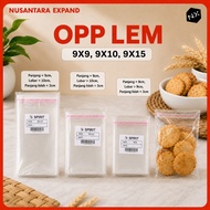 Opp Glue 6x25, 8x8, 9x9, 6x9, 7x10, 7x12, 8x10, 8x12, 9x10