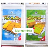 (Tin Biskut)3kg Kek Bakar Original/Kek Pandan Halal Ready Stock