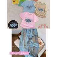 SJ KIDS / Wholesale / Skena jeans sets for girls / 8-12 yrs / price per 5 pieces
