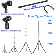 Floor microphone stand live K song stand gooseneck hose microphone stand anchor tripod singing perfo