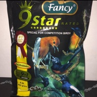 fancy 9 star probiotik voer hijau pakan burung anis murai kacer dll