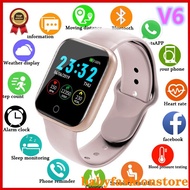 🎁 Original Product + FREE Shipping 🎁 [Ready stock] I5 Smart Watch Color Screen Smart Bracelet Full Touch Incoming Call Reminder Information Push Waterproof Bluetooth Watch PK Y68 D20