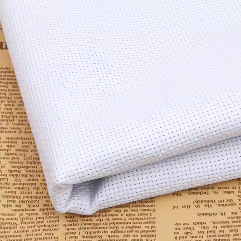 1Pcs Cross Stitch Fabric Grid Embroidery Fabric Grid 14CT 11CT Cross Stitch Fabric Grid DIY Green Co