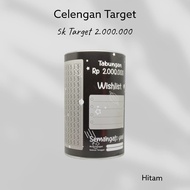 CELENGAN TARGET 5K TARGET 2JT TABUNGAN TARGET CELENGAN VIRAL BUKA TUTUP CELENGAN PERMANEN CELENGAN ANAK SOUVENIR HADIAH