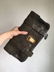 PROENZA SCHOULER Black Leather PS1 Pochette Clutch 手拿包 肩背包 斜背包 晚宴包