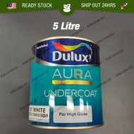 5L ICI DULUX Stellar Speed Undercoat White A545-101 Wood & Metal Paint Fast dry Cat Alas Kayu Besi P