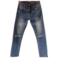 Jeans Koyak Tampal Kain Getah 511 Stretch Jeans