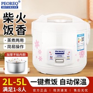 Periuk Nasi Elektrik Isi Rumah Mini 1-2-3-4-5 Orang Kecil Periuk Nasi Kecil Mengukus 2-5 Liter Periu