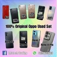 ☆Premium Original Used Set☆ Oppo Second Hand Smartphone Reno 6Z 8z A38 A57 A73 5G A95 Realme 10 Gt Neo 3Smart Phone