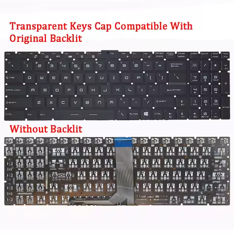 NEW Genuine Laptop Keyboard for MSI MS-17C5 MS-17C1 MS-16K5 MS-17B7 MS-16P1 MS-16P5 GE63 GP75 GE73 G
