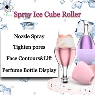[ICE ROLLER] 2022 NEW Patent Ice Globes For Face Private Label Spray Ice Cube Face Roller Silicone S
