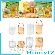 [HOMYL2] Beverage Dispenser with Faucet Beverage Barrel for Table Lemonade Fridge