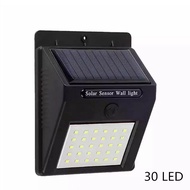 30 LED โคมไฟโซล่าเซล ตรวจจับความเคลื่อนไหว เปิด/ปิดไฟอัตโนมัติ ชาร์จไฟด้วยพลังงานแสงอาทิตย์ กันน้ำได้ ทนความร้อน