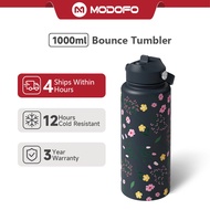 MODOFO Tumbler Hot and Cold Tumbler With Straw Water Bottle Tumbler Cup With Straw Coffee Tumbler