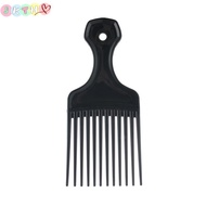 JKTH Wide Teethb Hair Pick Plasticb for Curly Afro Hair Styling