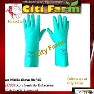 +Rubberex Acid Resistant Nitrile Glove/ sarung tangan getah racun Heavy duty City Farm