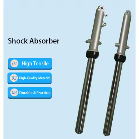 27inch Motorcycle Front Fork Suspension Shock Absorber - Stainless Steel Hydraulic Oil Tube Fit Item
