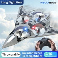 K800 MAX RC Plane Fighter 2.4G Remote Control Stunt Glider 360 ° Rolling Flight Flying EPP Foam Airp
