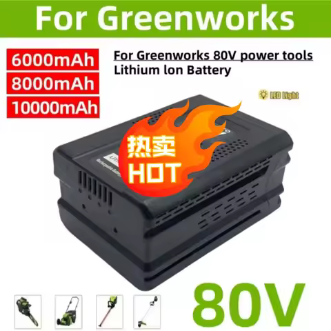 New For Greenworks PRO Replacement Li-ion Battery 80V 8000mAh GBA80150 GBA80150 GBA80200 GBA80250 GB