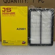 JS ASAKASHI Engine Air Filter A25001 for Mazda CX5, Mazda 3, Mazda 6 2.0 / 2.5 engine | Hibucenter