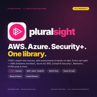 Pluralsight IT Certification Prep | AWS Azure CompTIA Security+ CCNA Exam Course | Cloud Python Cybe