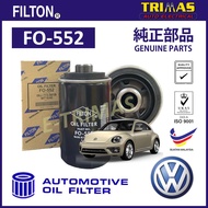 FILTON Oil Filter Volkswagen Beetle 5C1 5C2 5C7 5C8 Engine EA888 Penapis Minyak Hitam Enjin 06J11540