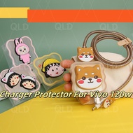 Chibi Maruko-chan Labubu Shiba Inu VIVO 120W Charger Protector Double TYPE C Port VIVO Y35 Charger C