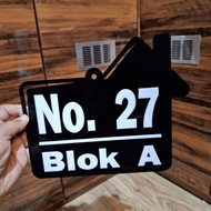 3d Embossed House Number