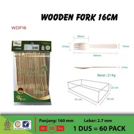 Disposable Wooden Fork /Disposable Wooden Fork 16cm 50pcs