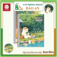 Bao An - Hai Tien Tap Garden umbrella - Dimensions 158x205mm - 4/5 checkered cups/ 4 horizontal cups