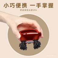 Rechargeable ems Micrometer Pulse Massager Massager Red Light Claw Scalp Head Massager Therapy Massa
