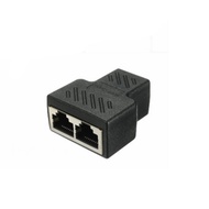 RJ45 Splitter Connector Ethernet Cable Socket Adapter 8P8C Network