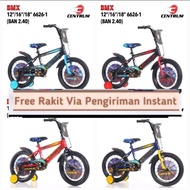 (Gojek/Grab) Sepeda Bmx /Richbike Centrum Sepeda Anak Cowok Ukuran 12