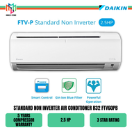 Daikin FTV60PB Standard Non Inverter Air Conditioner FTV-P R32 Air Cond 2.5HP 3 Star Rating Smart Control FTV60PBLF Penghawa Dingin