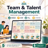 Employee Team & Talent Management Spreadsheet, 9 Box Grid Template, Training Program Effectiveness t