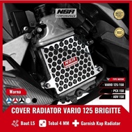HORANSHOP NSA COVER RADIATOR HONDA 125/150 TwoTone Brigitte Radiator COVER VARIO PCX ADV 125/150 Mot