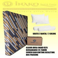 Kasur Busa Murah Ukuran 200 x 160 x 20 Cm IN THE BOX Garansi 25 Tahun INAKO BED FOAM Gratis Bantal G