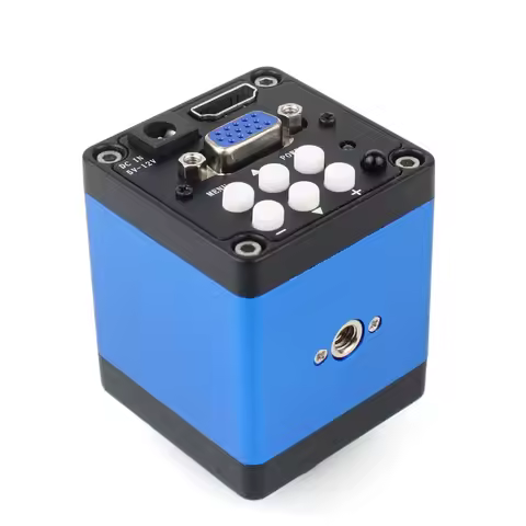 48MP 4K 2K 1080P 60FPS Industry Video Microscope Camera HDMI-compatible USB Simultaneous Output Magn