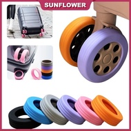 🔥MY stock🔥8 PCS Luggage Wheel Cover, Luggage Suitcase Wheels Protector Covers, Luggage Wheel Protect