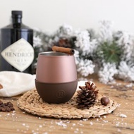 美國HYDY雙層隨行保溫杯 | 摩卡-雪松 240ml