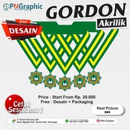 GORDON WISUDA AKRILIK