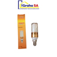 POWER L. PL-D25 E.14 6+6-12W 3C GD BULB