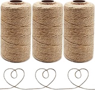 Anvin 984 Feet Cotton Twine Natural Jute Twine Packing Twines Bakers Twine Kraft Twine Wrapping Butc