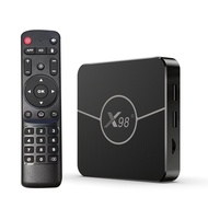 X98 Plus Android 11.0 Smart TV Box Amlogic S905W2 UHD 4K Media Player 2.4G/5G Dual-Band WiFi BT AV1